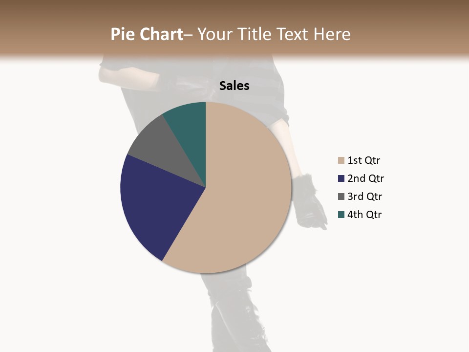 Cheerful Scarf Young PowerPoint Template