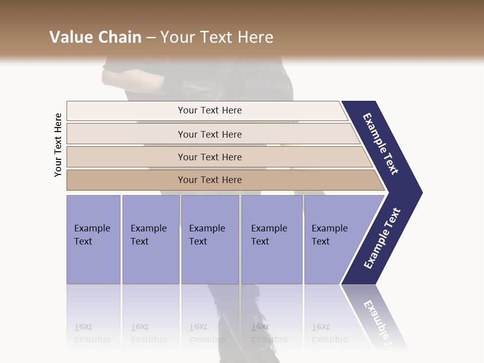 Cheerful Scarf Young PowerPoint Template