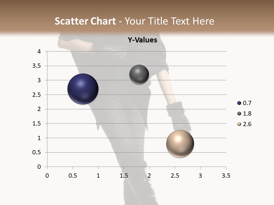 Cheerful Scarf Young PowerPoint Template