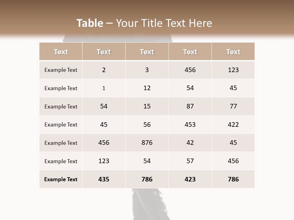 Cheerful Scarf Young PowerPoint Template