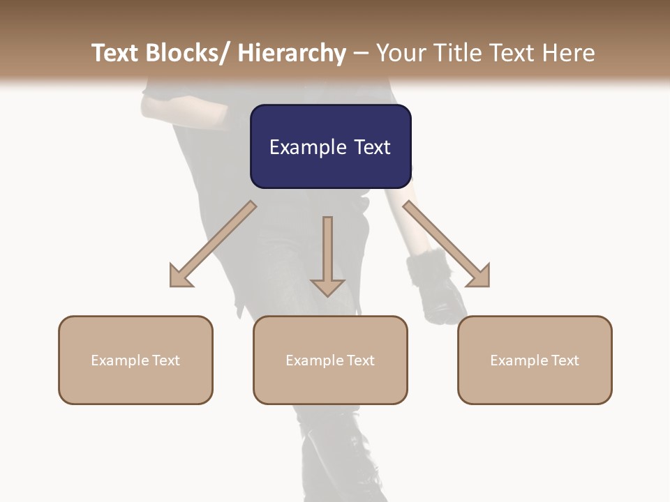 Cheerful Scarf Young PowerPoint Template