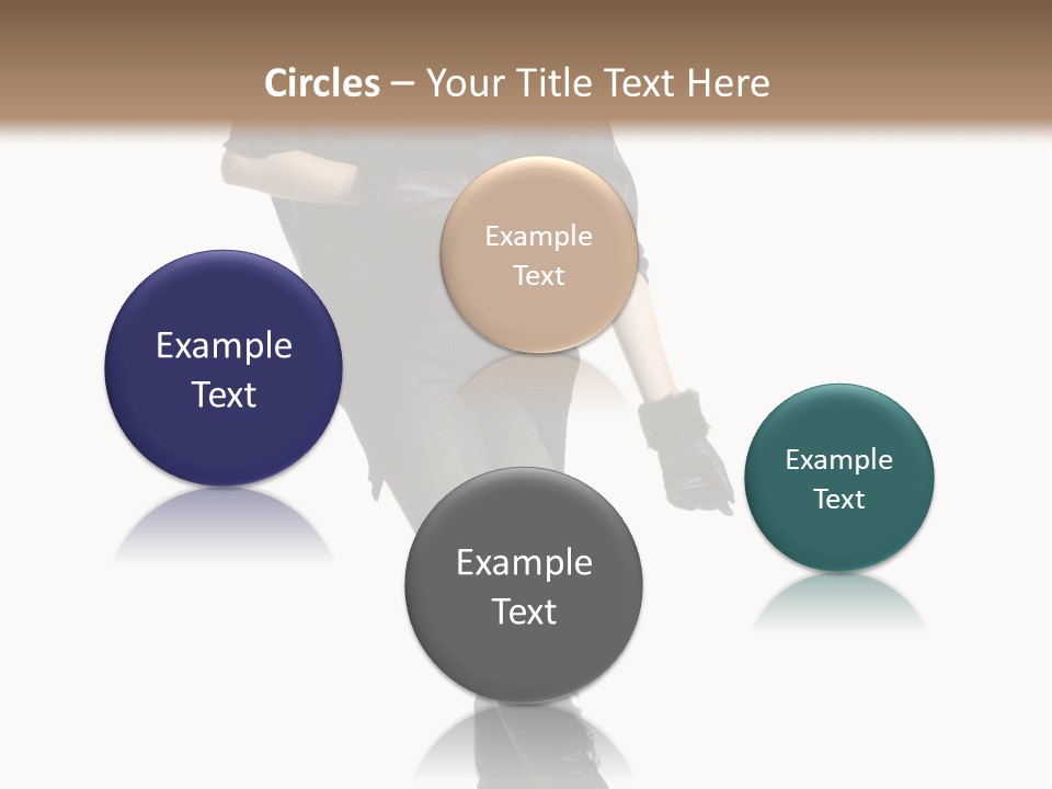 Cheerful Scarf Young PowerPoint Template