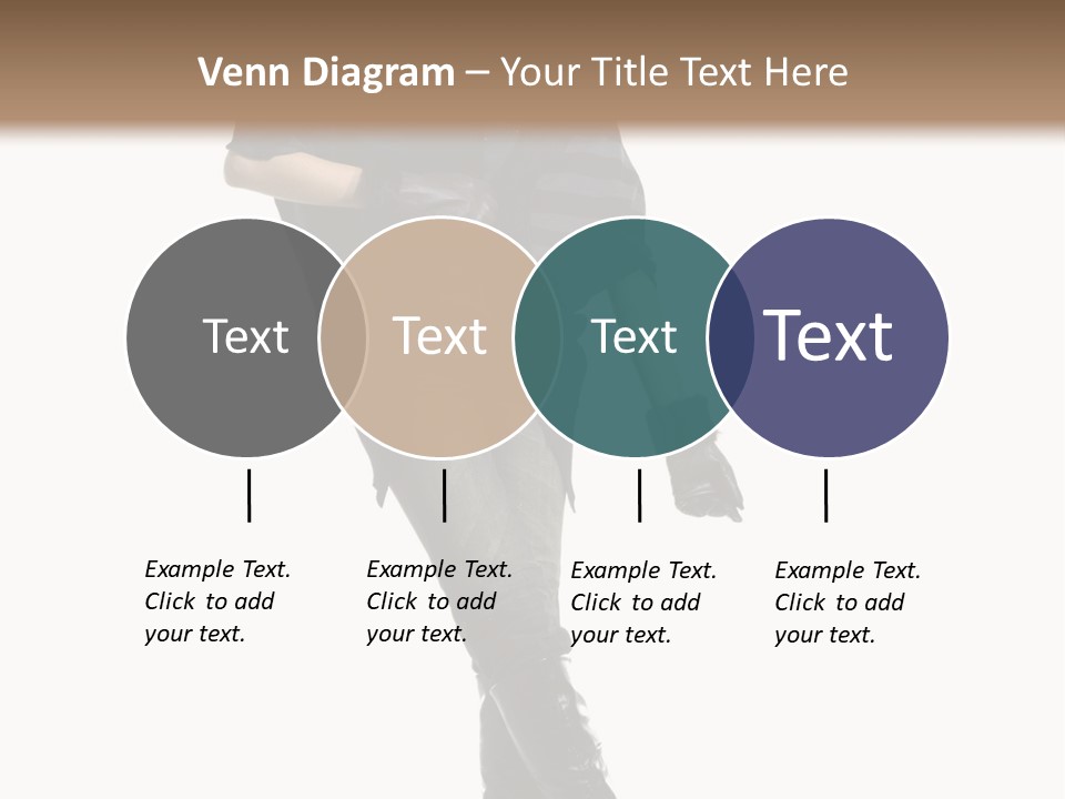 Cheerful Scarf Young PowerPoint Template