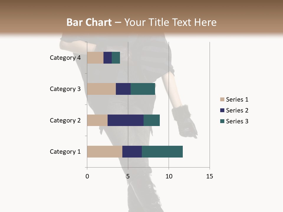 Cheerful Scarf Young PowerPoint Template