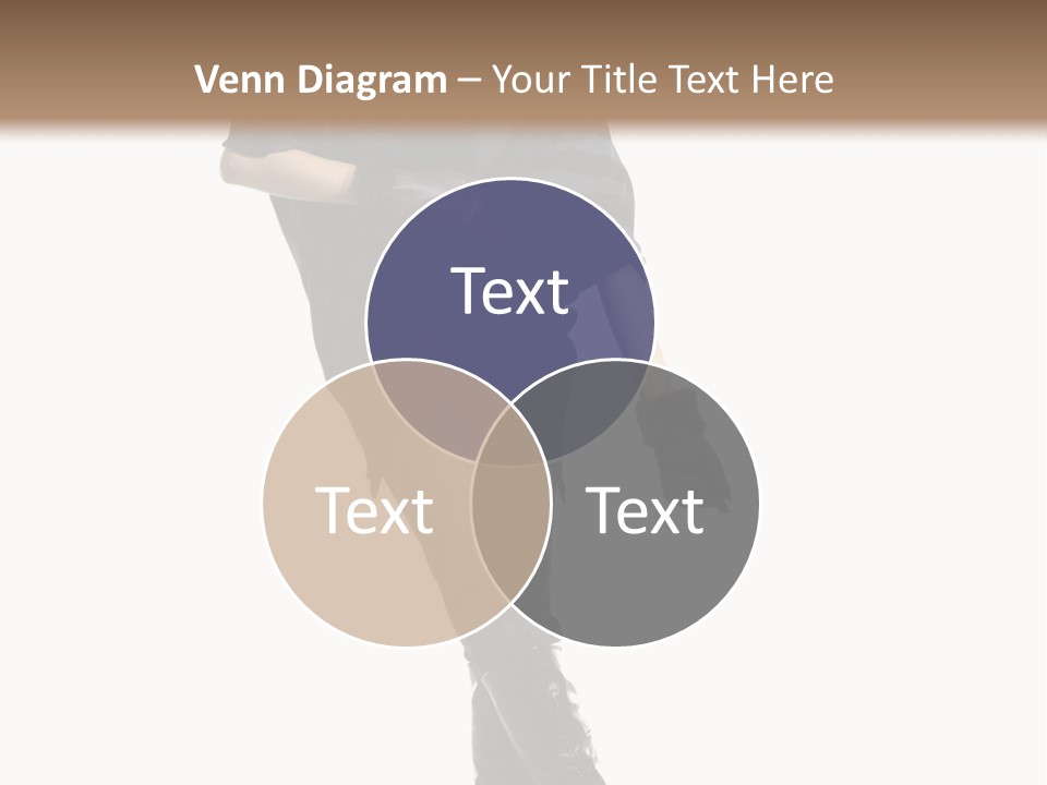 Cheerful Scarf Young PowerPoint Template