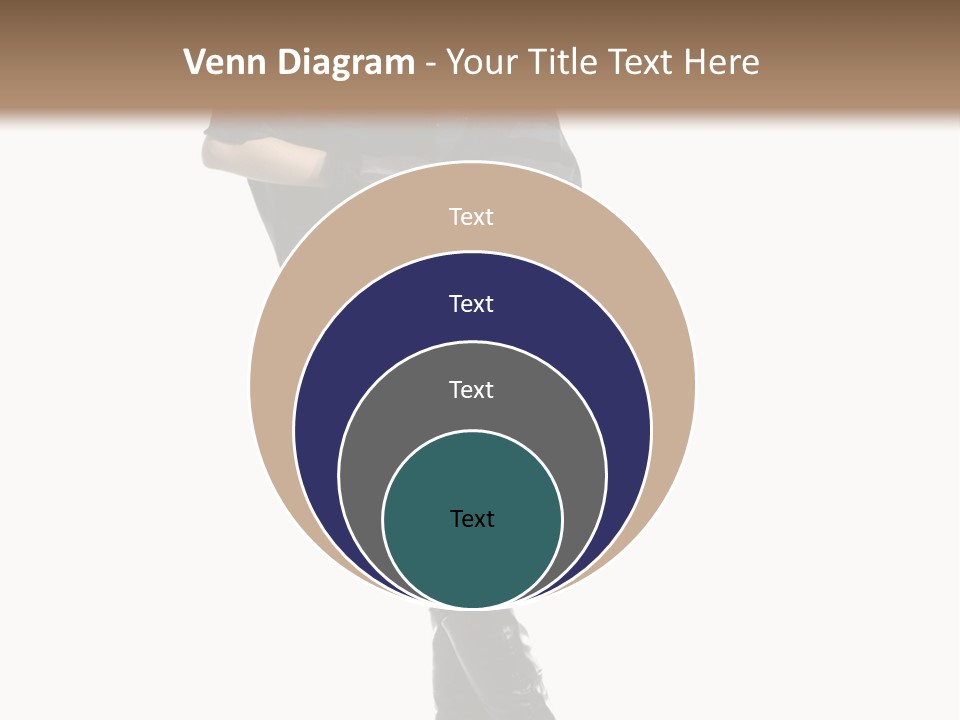 Cheerful Scarf Young PowerPoint Template