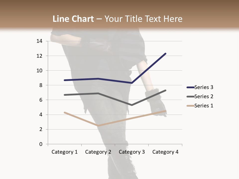 Cheerful Scarf Young PowerPoint Template