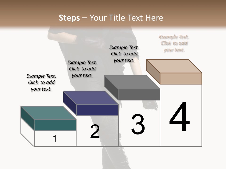 Cheerful Scarf Young PowerPoint Template