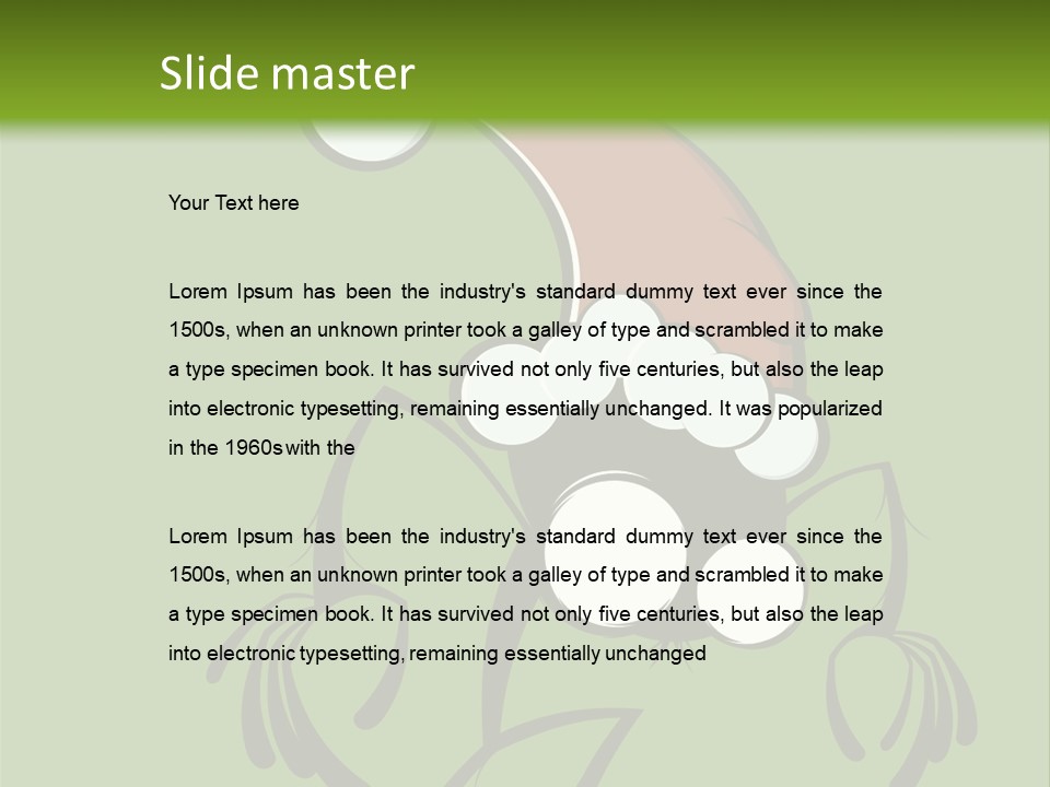 Lurk Cartoon Style PowerPoint Template