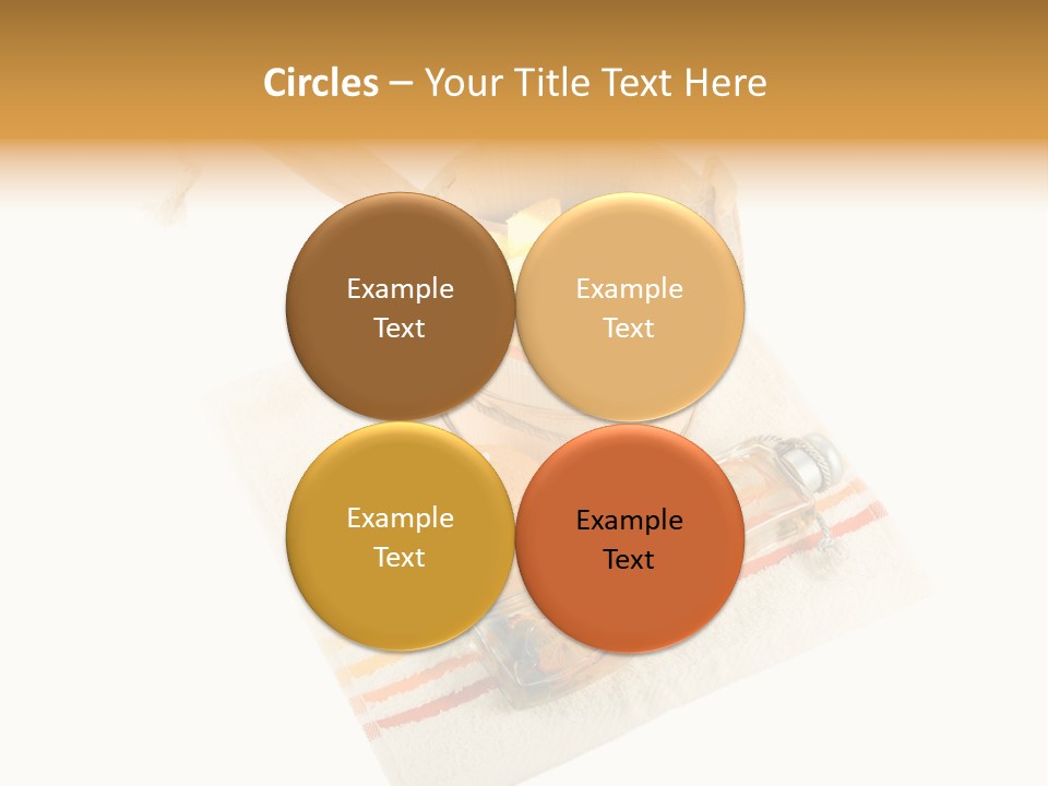 A Yellow Rose In A Wooden Bucket On A White Background PowerPoint Template