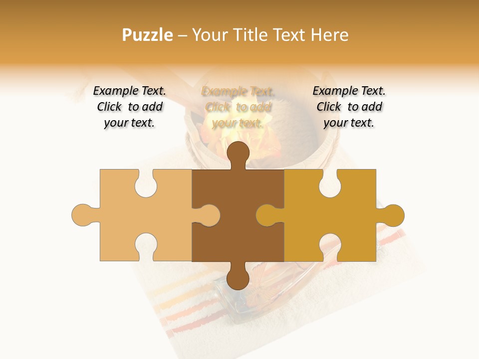 A Yellow Rose In A Wooden Bucket On A White Background PowerPoint Template