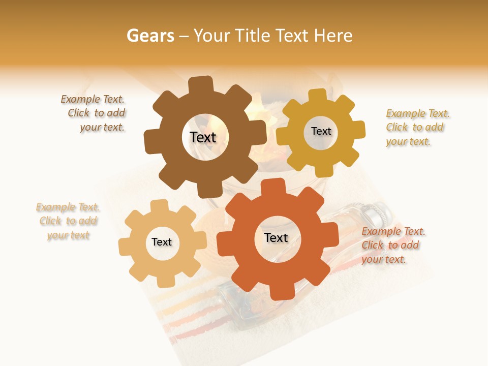 A Yellow Rose In A Wooden Bucket On A White Background PowerPoint Template