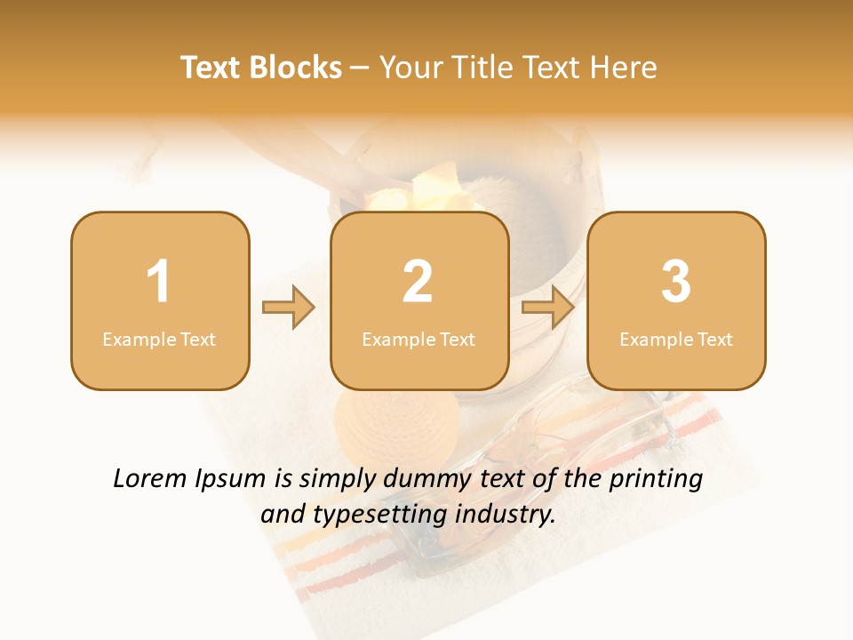A Yellow Rose In A Wooden Bucket On A White Background PowerPoint Template