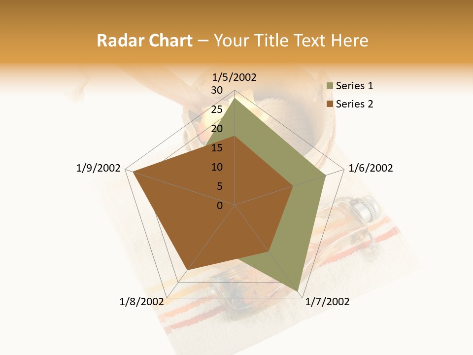 A Yellow Rose In A Wooden Bucket On A White Background PowerPoint Template