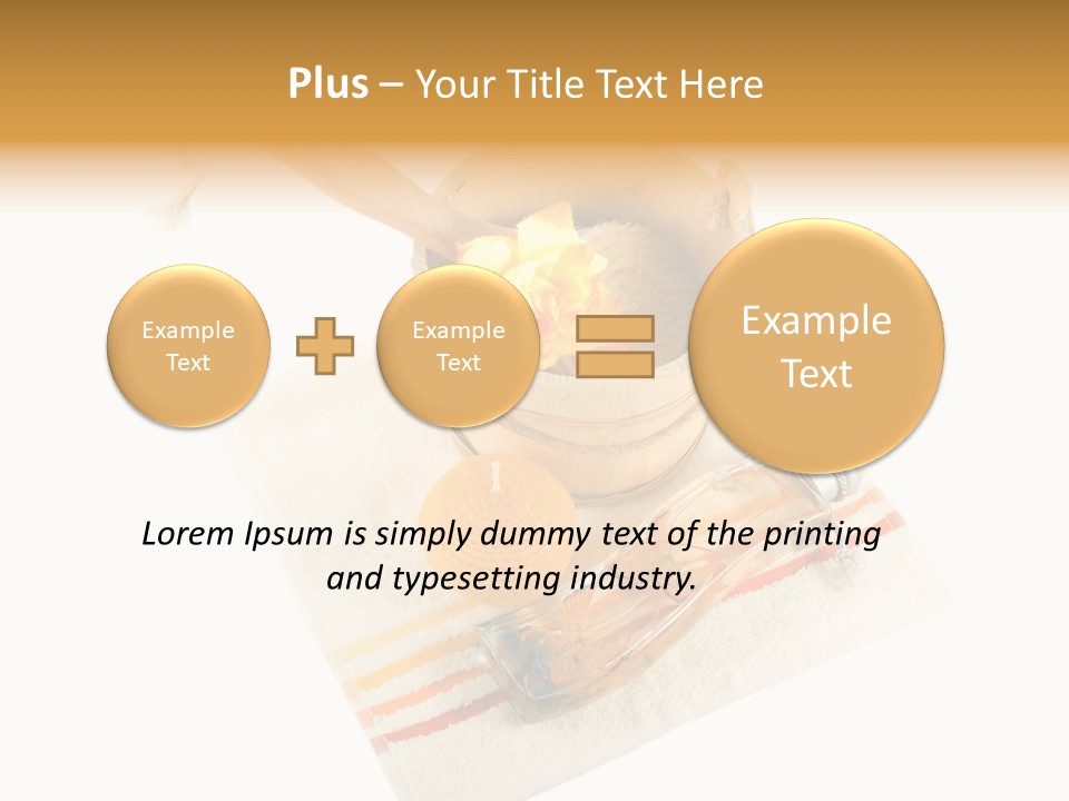 A Yellow Rose In A Wooden Bucket On A White Background PowerPoint Template