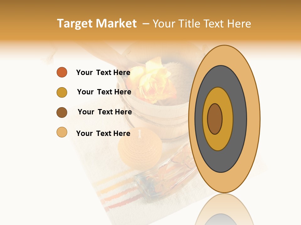 A Yellow Rose In A Wooden Bucket On A White Background PowerPoint Template