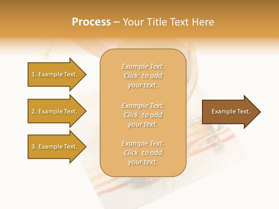 A Yellow Rose In A Wooden Bucket On A White Background PowerPoint Template