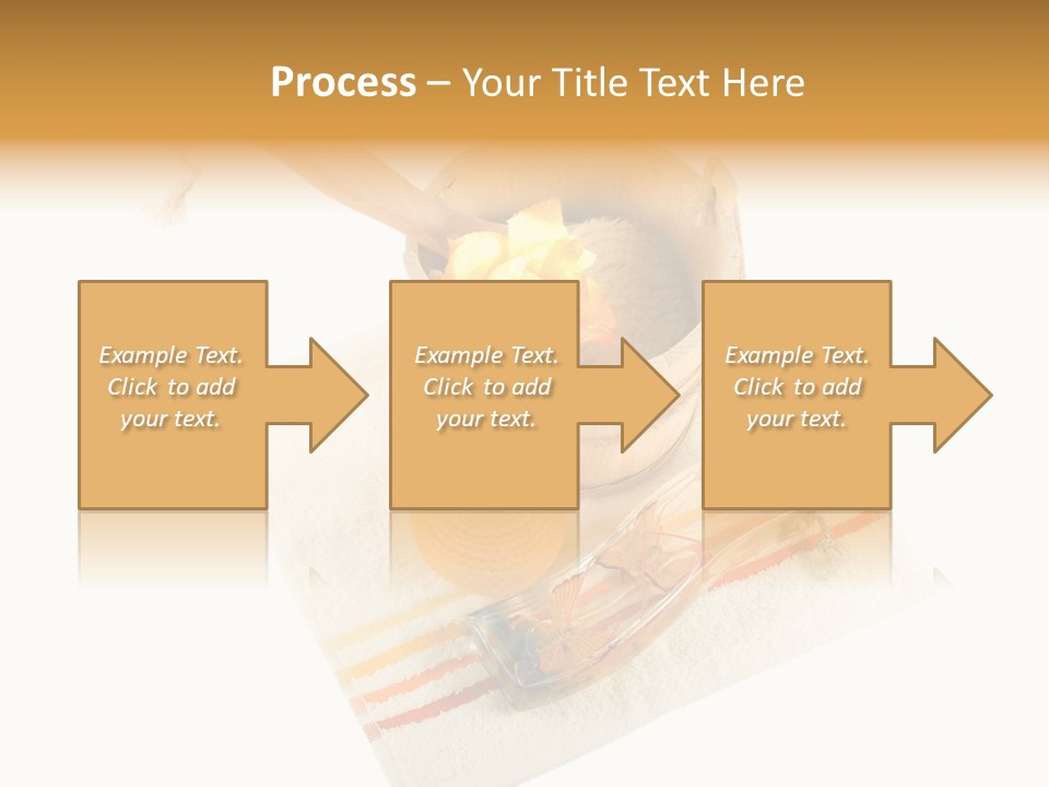 A Yellow Rose In A Wooden Bucket On A White Background PowerPoint Template