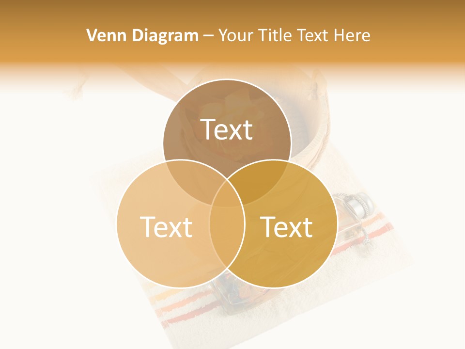 A Yellow Rose In A Wooden Bucket On A White Background PowerPoint Template