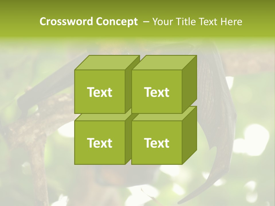 Nature Golden Blossom PowerPoint Template