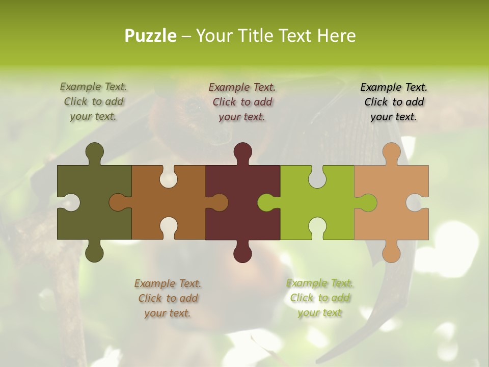 Nature Golden Blossom PowerPoint Template