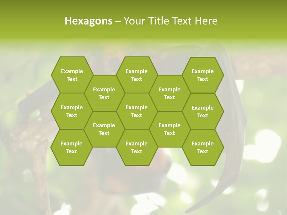 Nature Golden Blossom PowerPoint Template