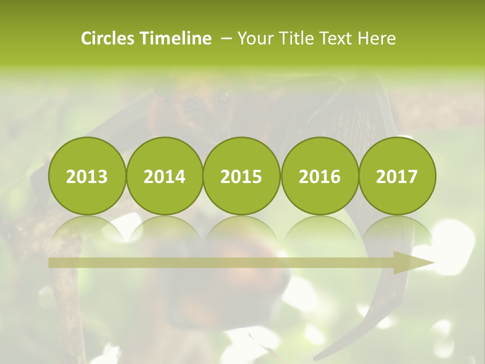 Nature Golden Blossom PowerPoint Template