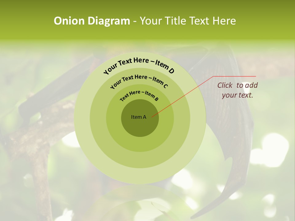 Nature Golden Blossom PowerPoint Template