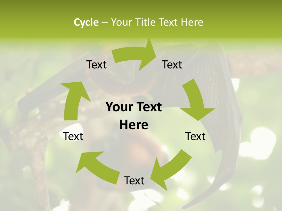 Nature Golden Blossom PowerPoint Template