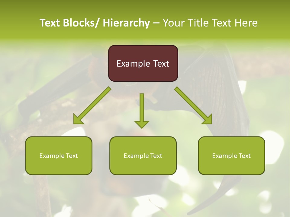 Nature Golden Blossom PowerPoint Template