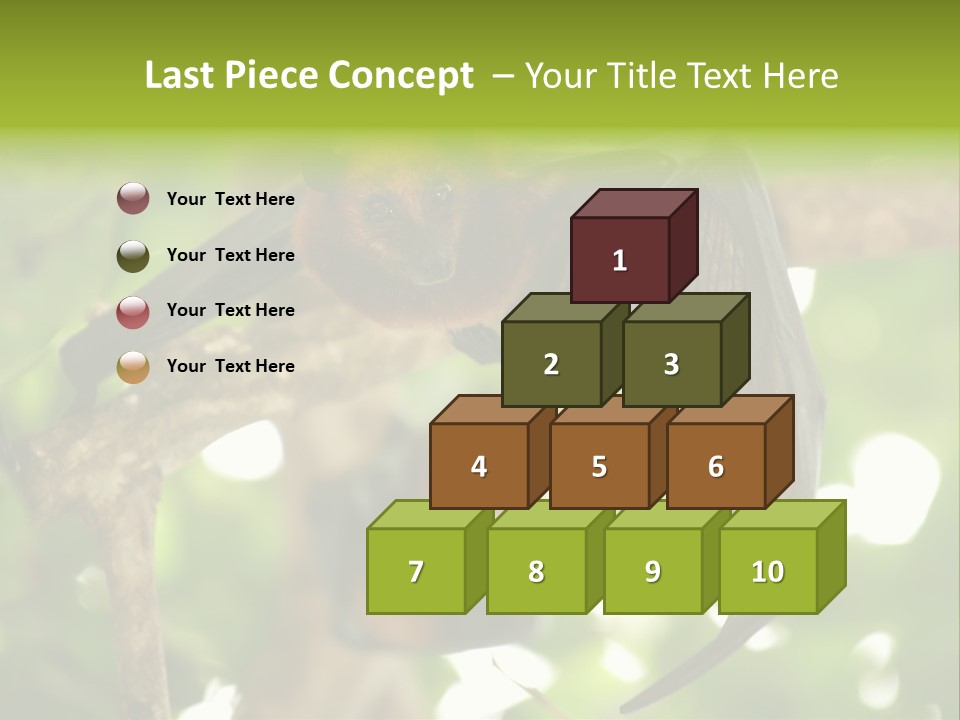 Nature Golden Blossom PowerPoint Template