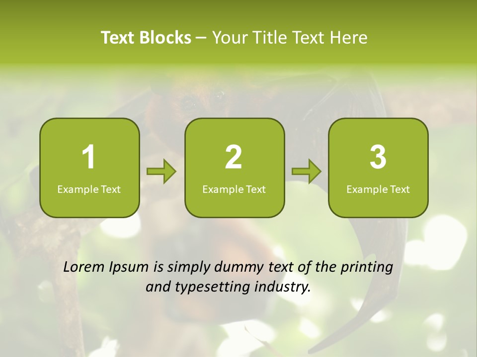 Nature Golden Blossom PowerPoint Template
