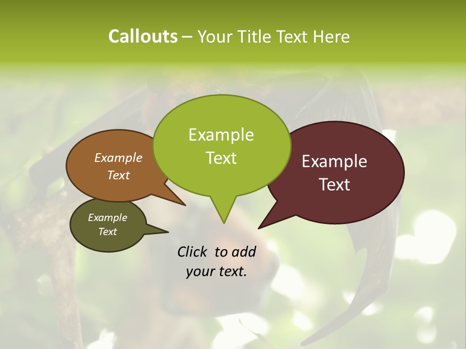 Nature Golden Blossom PowerPoint Template