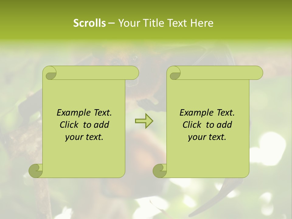 Nature Golden Blossom PowerPoint Template