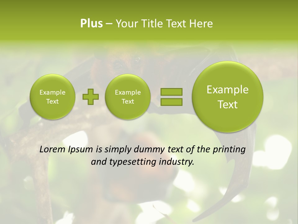 Nature Golden Blossom PowerPoint Template