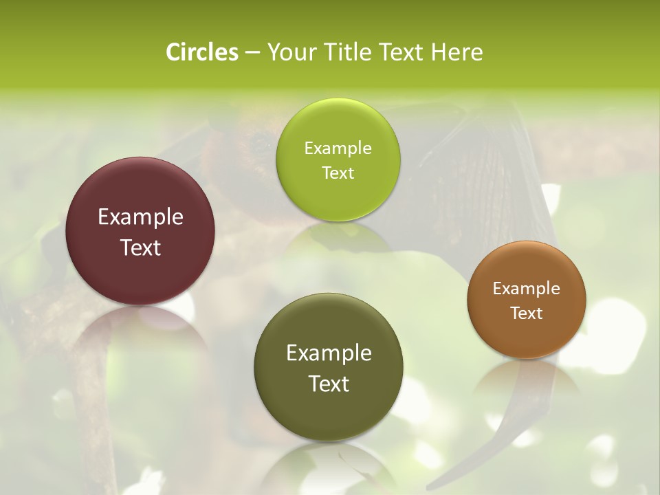 Nature Golden Blossom PowerPoint Template