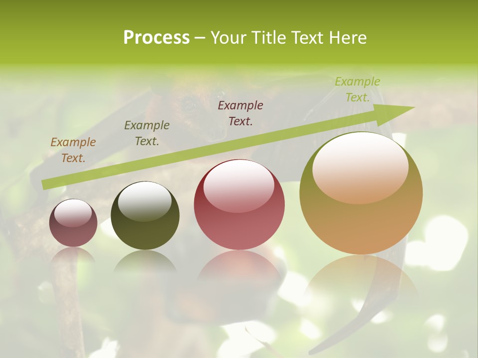 Nature Golden Blossom PowerPoint Template