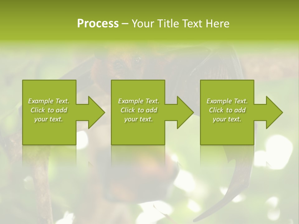 Nature Golden Blossom PowerPoint Template