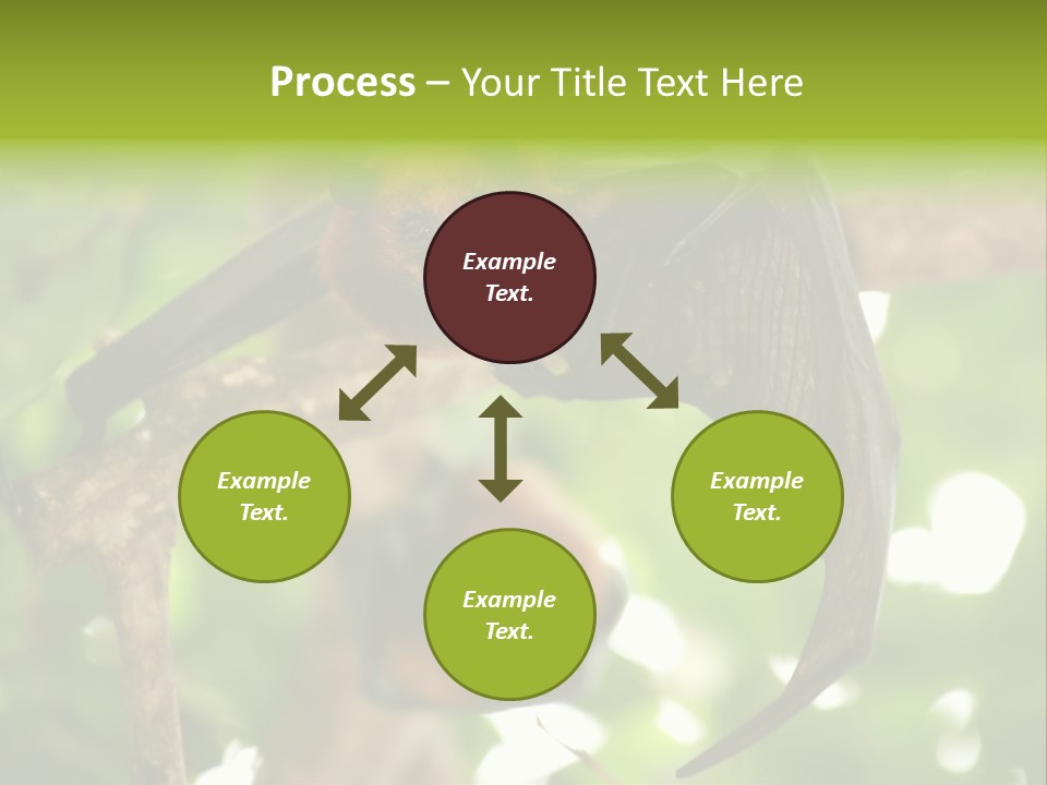 Nature Golden Blossom PowerPoint Template