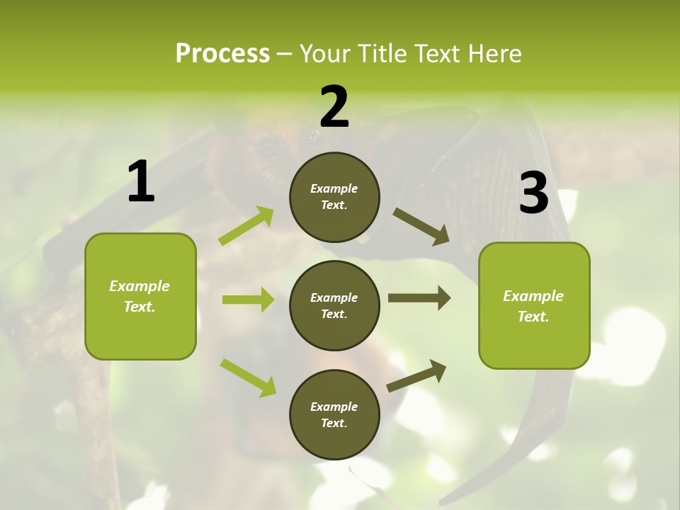 Nature Golden Blossom PowerPoint Template