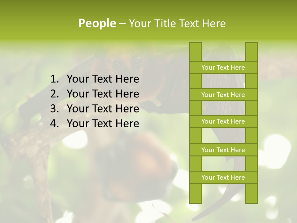 Nature Golden Blossom PowerPoint Template