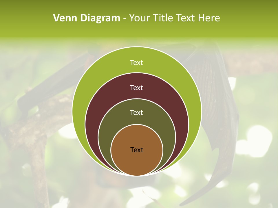 Nature Golden Blossom PowerPoint Template