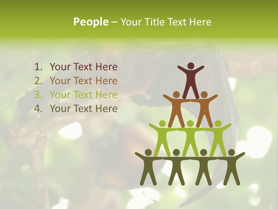 Nature Golden Blossom PowerPoint Template