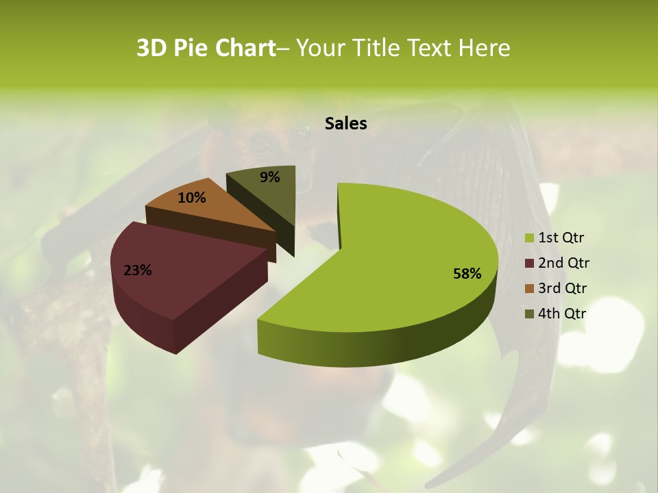 Nature Golden Blossom PowerPoint Template