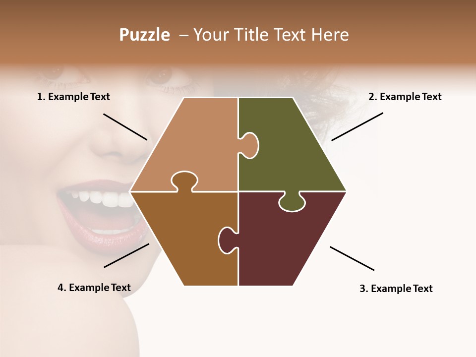 Whitening Perfect Beauty PowerPoint Template