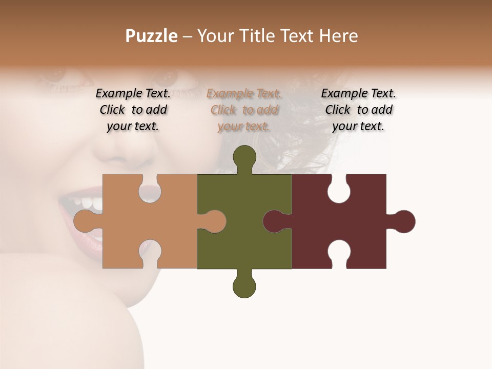 Whitening Perfect Beauty PowerPoint Template