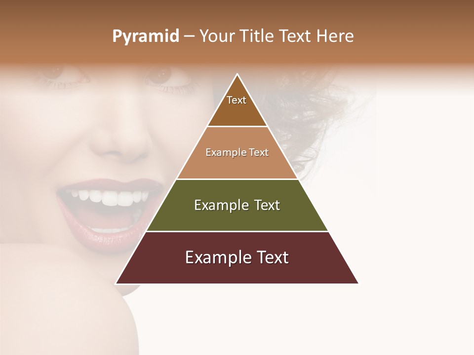 Whitening Perfect Beauty PowerPoint Template