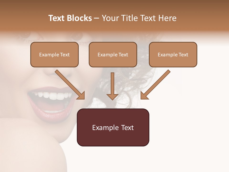 Whitening Perfect Beauty PowerPoint Template