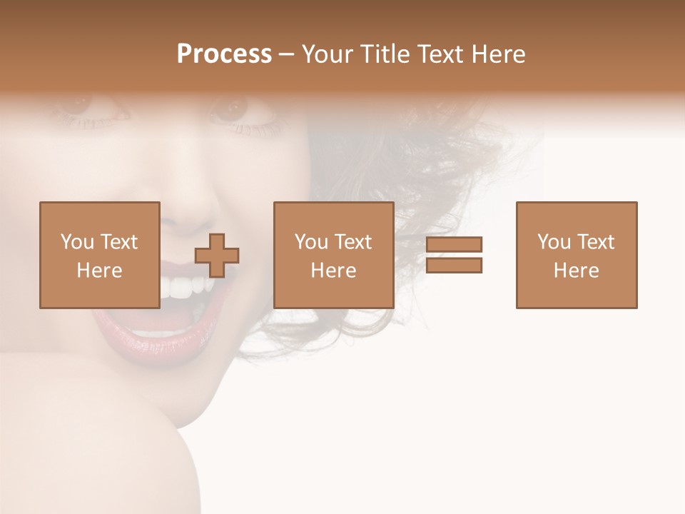 Whitening Perfect Beauty PowerPoint Template