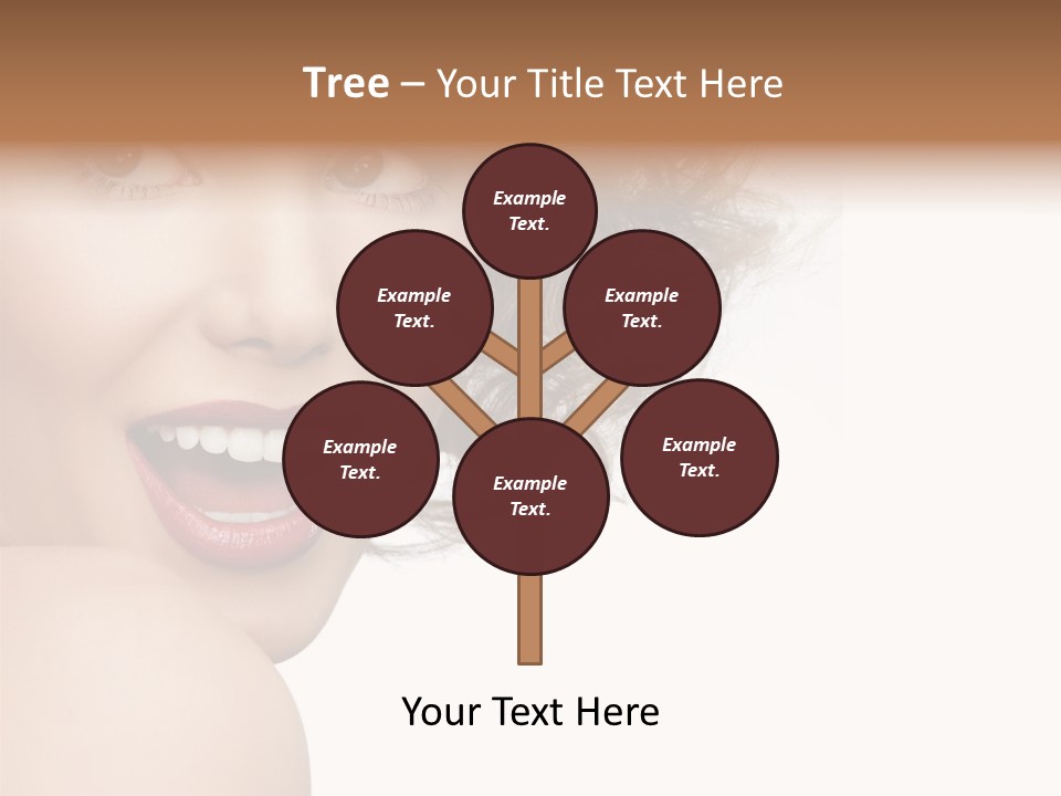 Whitening Perfect Beauty PowerPoint Template